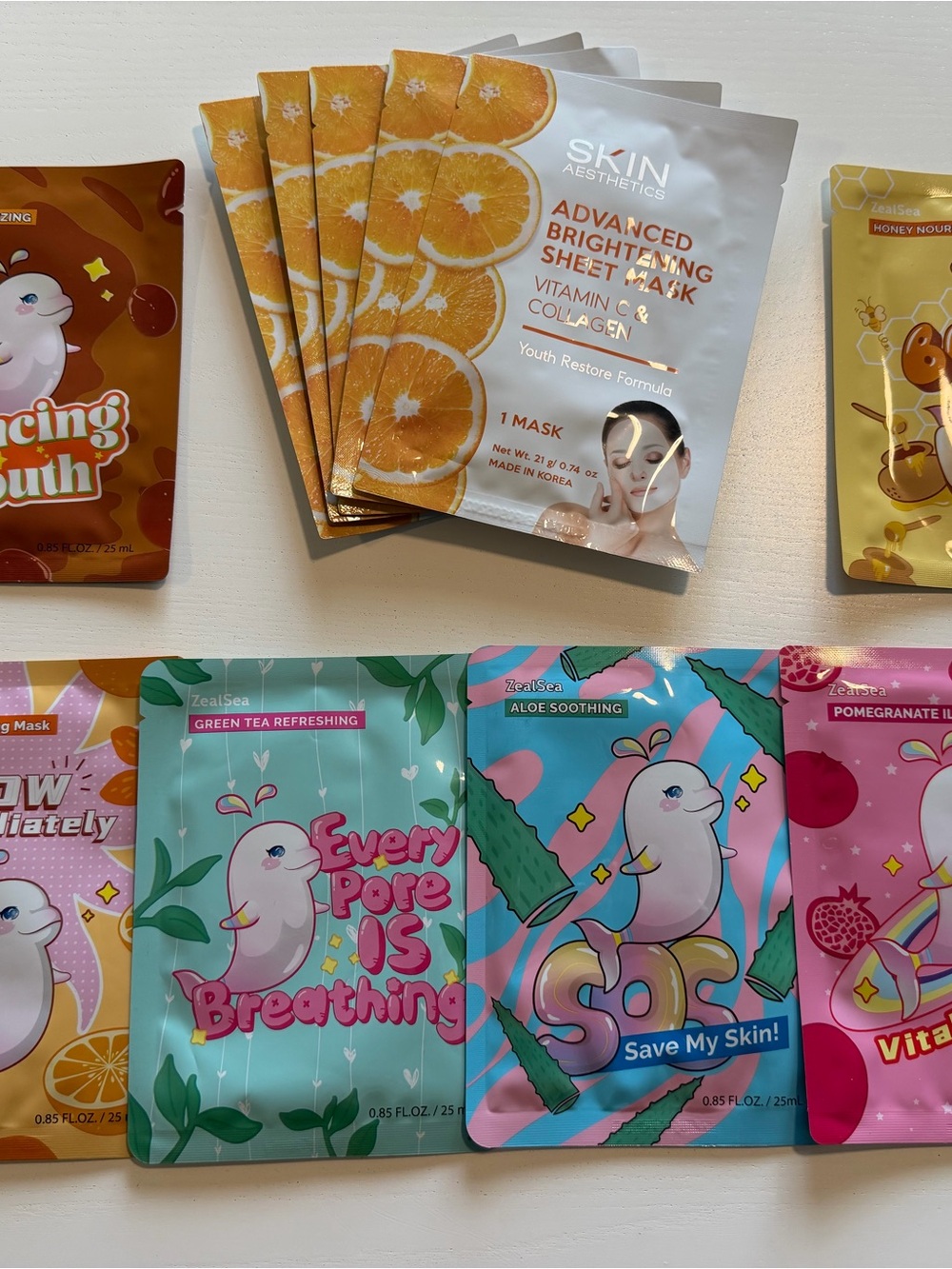 Face Mask Variety- 11 Total